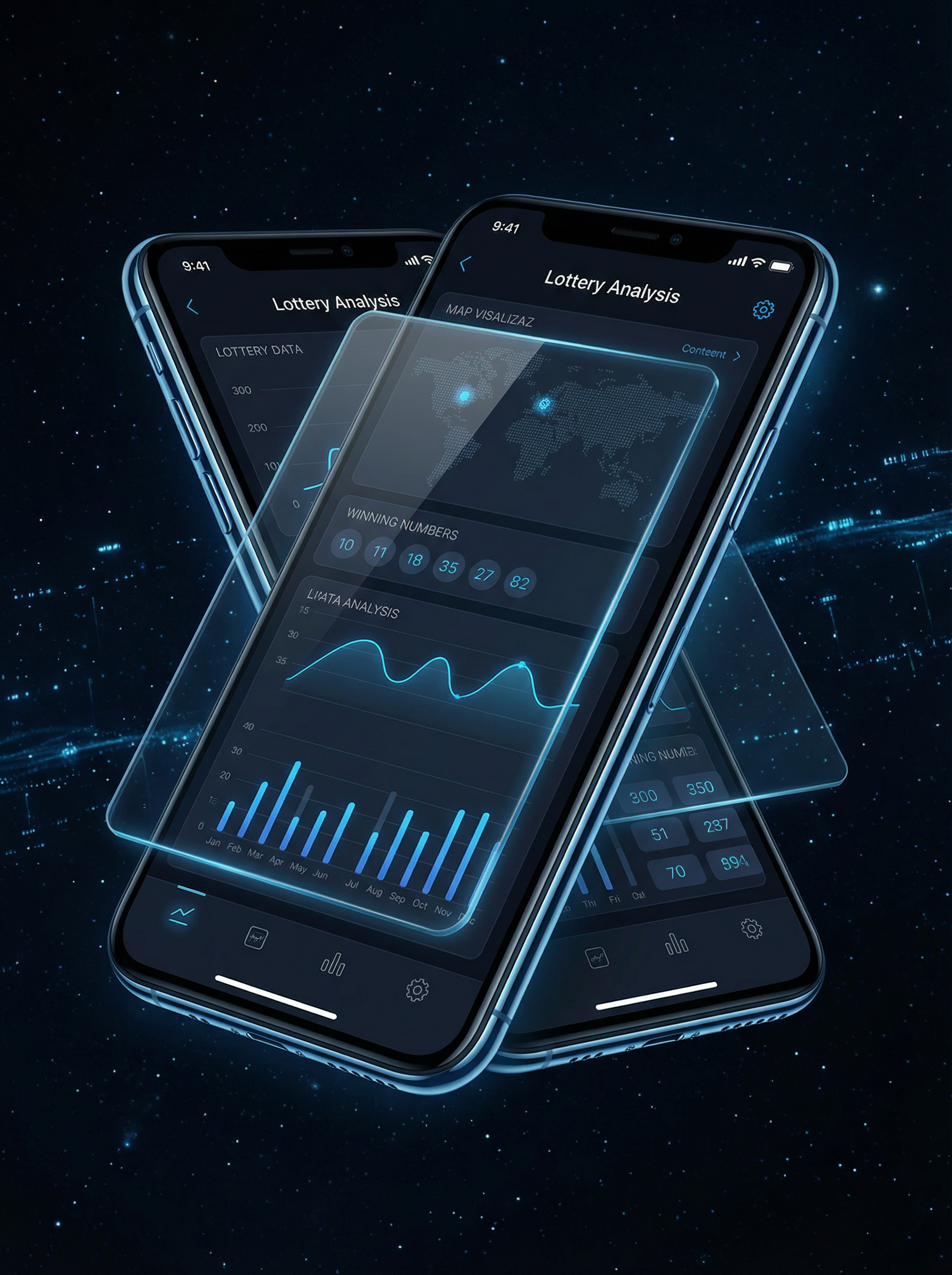 彩票app彩票预测APP移动端界面